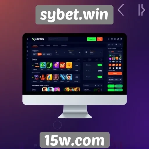 Análise da interface do usuário do sybet.win